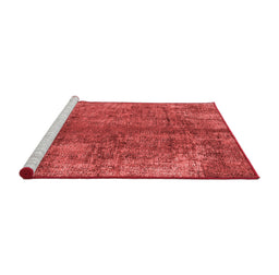 Industrial Red Washable Rugs
