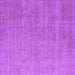 Square Oriental Purple Industrial Rug, urb1705pur