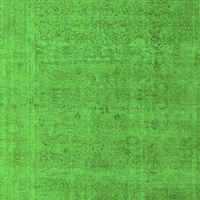 Oriental Green Industrial Rug, urb1705grn