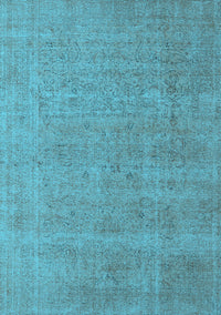 Oriental Light Blue Industrial Rug, urb1705lblu