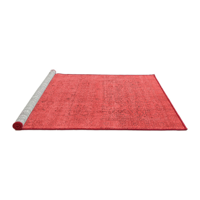 Industrial Red Washable Rugs