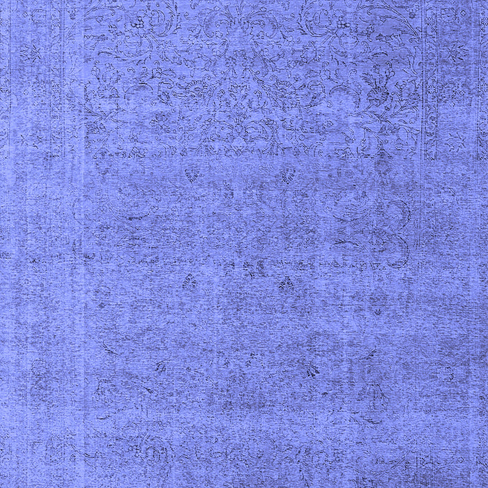 Oriental Blue Industrial Rug, urb1705blu