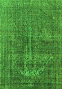 Oriental Green Industrial Rug, urb1706grn