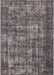 Machine Washable Industrial Modern Purple Rug, wshurb1707