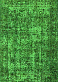 Oriental Green Industrial Rug, urb1707grn