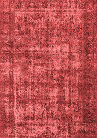 Oriental Red Industrial Rug, urb1707red