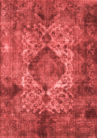 Oriental Red Industrial Rug, urb1708red