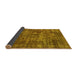 Sideview of Oriental Yellow Industrial Rug, urb1709yw