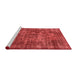 Industrial Red Washable Rugs