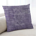 Lifestyle Image of Mid-Century Modern Urban Square Purple Haze Purple Throw Pillow, 18 inch by 18 inch, pwurb1709