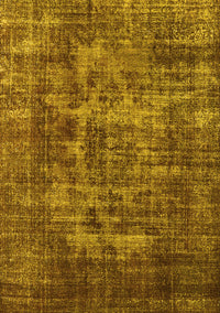 Oriental Yellow Industrial Rug, urb1709yw