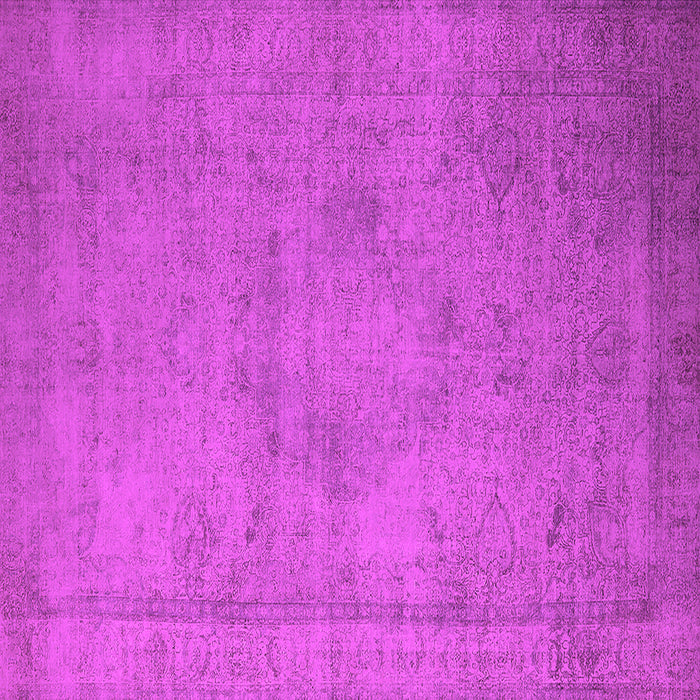 Square Oriental Pink Industrial Rug, urb1710pnk