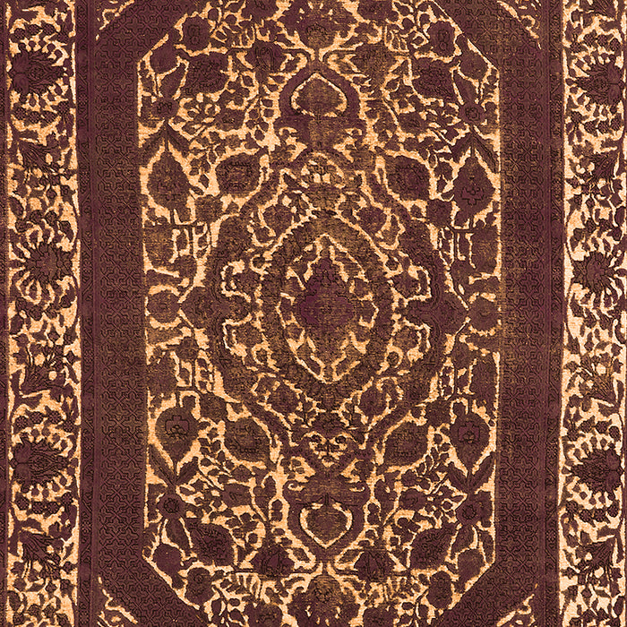 Oriental Orange Industrial Rug, urb1711org