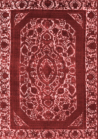 Oriental Red Industrial Rug, urb1711red