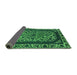 Sideview of Oriental Green Industrial Rug, urb1711grn