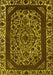 Oriental Yellow Industrial Rug, urb1711yw