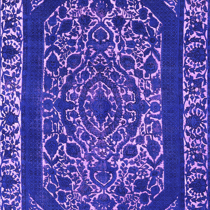 Machine Washable Oriental Purple Industrial Area Rugs, wshurb1711pur