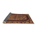 Sideview of Oriental Orange Industrial Rug, urb1711org