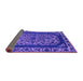 Sideview of Oriental Purple Industrial Rug, urb1711pur