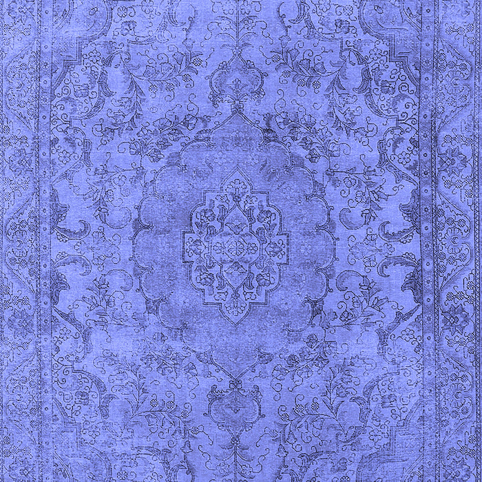 Oriental Blue Industrial Rug, urb1712blu