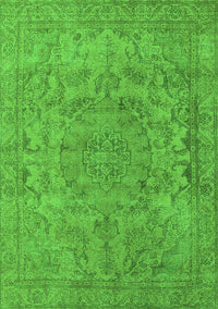 Oriental Green Industrial Rug, urb1712grn