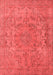 Oriental Red Industrial Area Rugs