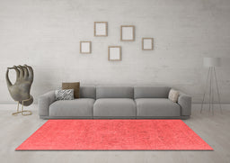 Industrial Red Washable Rugs
