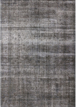 Machine Washable Industrial Modern Gunmetal Gray Rug, wshurb1714