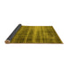 Sideview of Oriental Yellow Industrial Rug, urb1714yw