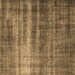 Square Oriental Brown Industrial Rug, urb1714brn