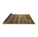 Sideview of Oriental Brown Industrial Rug, urb1714brn