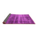 Sideview of Oriental Pink Industrial Rug, urb1714pnk