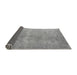 Sideview of Oriental Gray Industrial Rug, urb1715gry