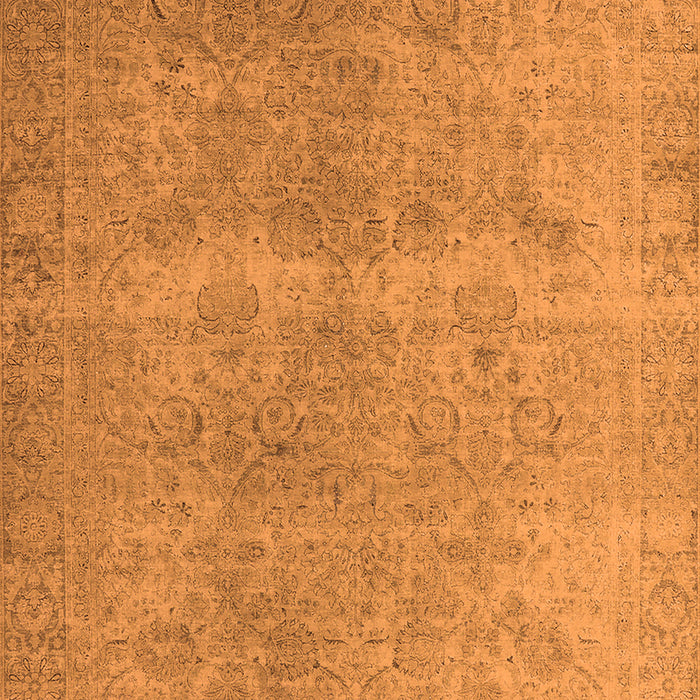 Oriental Orange Industrial Rug, urb1715org