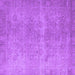 Square Oriental Purple Industrial Rug, urb1715pur