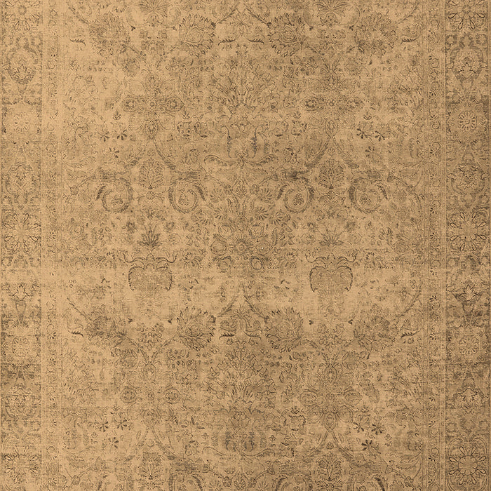 Oriental Brown Industrial Rug, urb1715brn