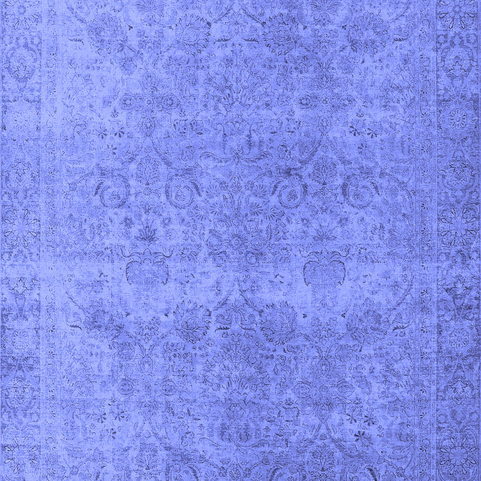 Oriental Blue Industrial Rug, urb1715blu
