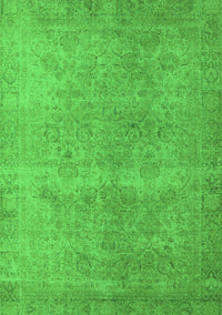 Oriental Green Industrial Rug, urb1715grn