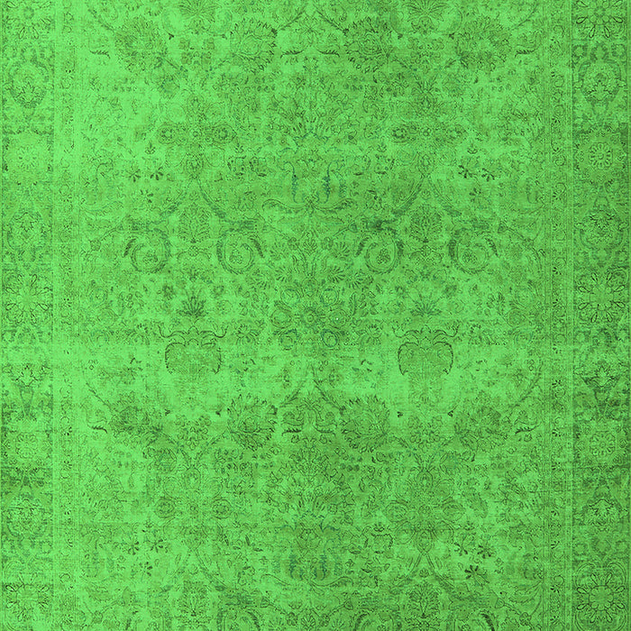 Oriental Green Industrial Rug, urb1715grn