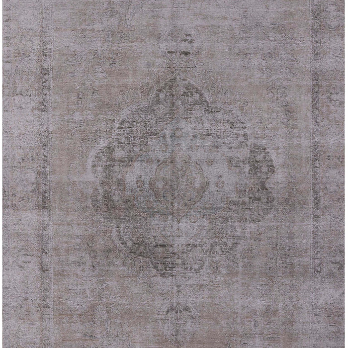 Mid-Century Modern Dark Gray Oriental Rug, urb1716