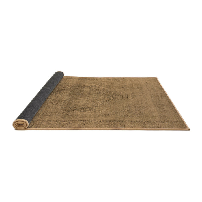 Sideview of Oriental Brown Industrial Rug, urb1716brn