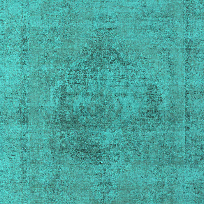 Oriental Turquoise Industrial Rug, urb1716turq