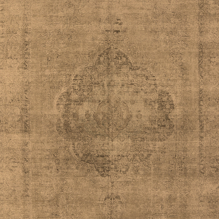 Machine Washable Oriental Brown Industrial Rug, wshurb1716brn