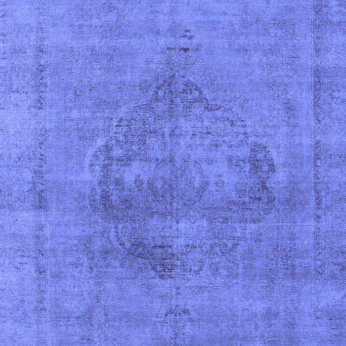 Oriental Blue Industrial Rug, urb1716blu