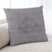 Lifestyle Image of Mid-Century Modern Urban Square Dark Gray Throw Pillow, 18 inch by 18 inch, pwurb1716