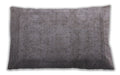 Mid-Century Modern Urban Dark Gray Lumbar Throw Pillow, 13 inch by 19 inch, lburb1717