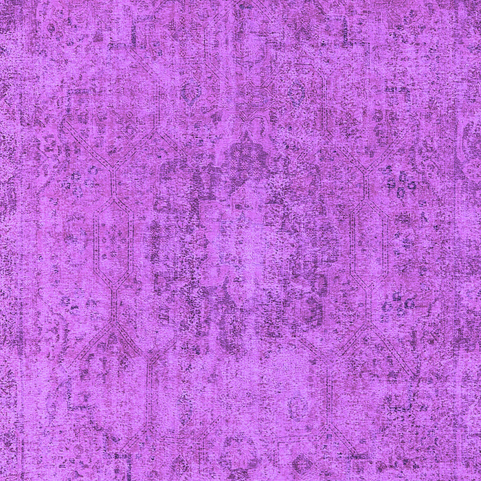 Machine Washable Oriental Purple Industrial Area Rugs, wshurb1718pur