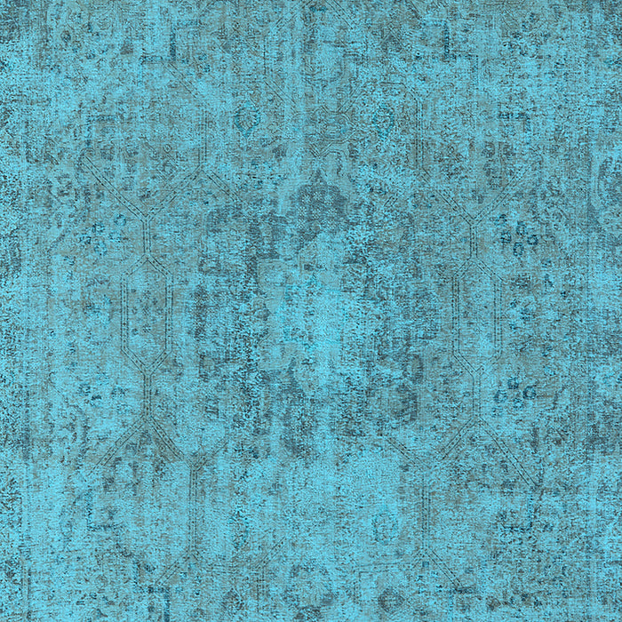 Oriental Light Blue Industrial Rug, urb1718lblu
