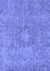 Oriental Blue Industrial Rug, urb1718blu