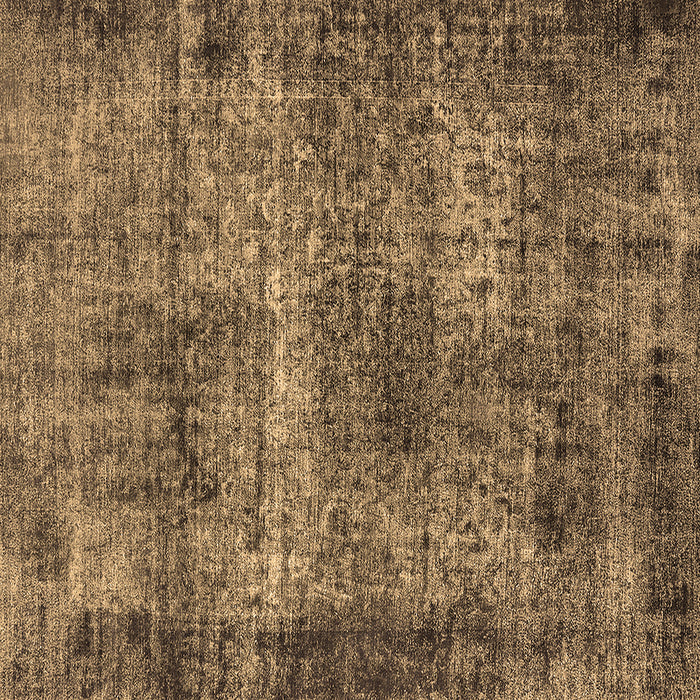 Square Oriental Brown Industrial Rug, urb1719brn